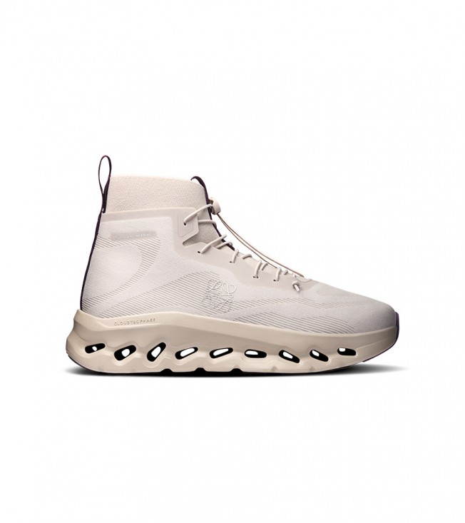 On Running Cloudtilt Hi Loewe Sand Oatmeal Plum