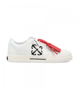 OFF-WHITE New Low Vulcanized White Black