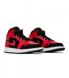 Кроссовки Air Jordan 1 Mid Reverse Bred GS - ???? ?20