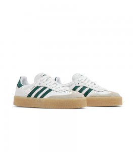 adidas Sambae White Collegiate Green Gum  WMNS - Фото №2