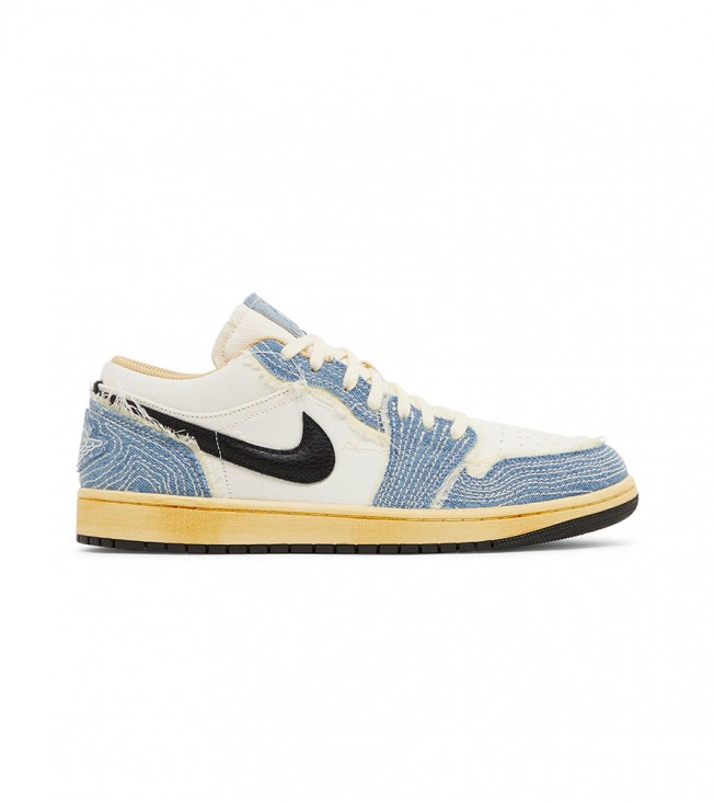Jordan 1 Low SE WRMK Sashiko Denim