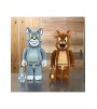 Bearbrick Tom and Jerry: Tom Flocky 100% & 400%