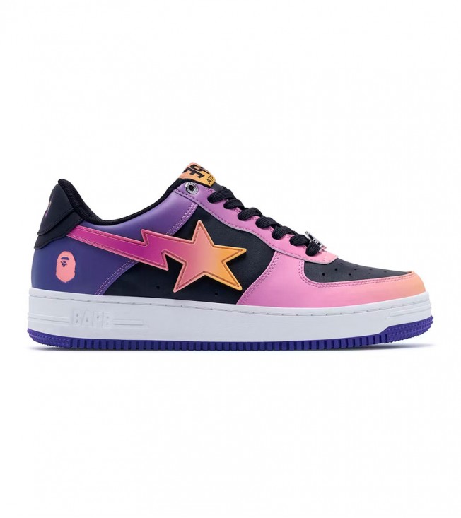 A Bathing Ape Bape Sta Purple Gradation