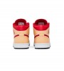 Jordan 1 Mid Beige White Red