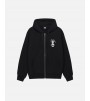 Stussy Crown Band Zip Hoodie Black
