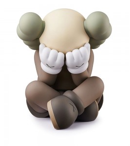 KAWS Separated Vinyl Figure Brown 19,5 см 