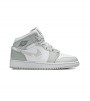 Кроссовки Air Jordan 1 Mid Grey Camo GS