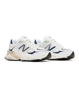 New Balance 9060 White Navy - Фото №2