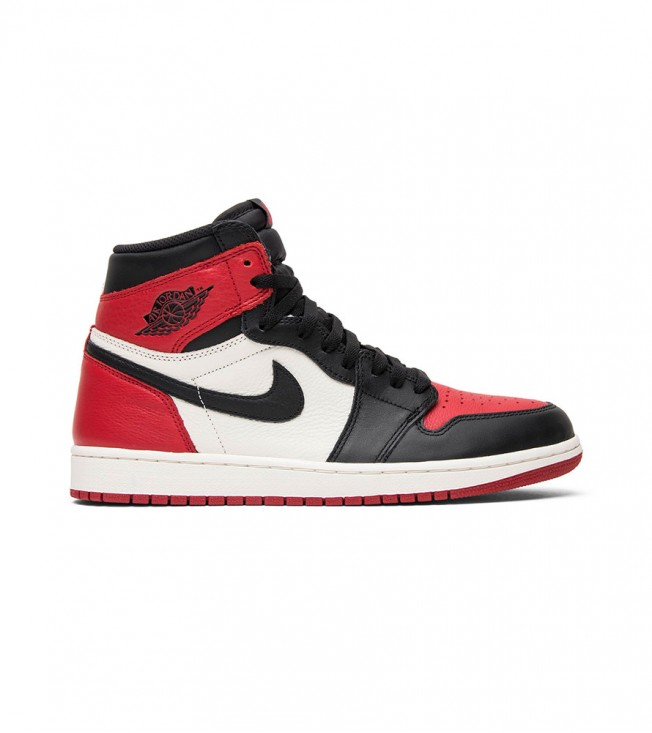 Кроссовки Jordan 1 Retro High Bred Toe