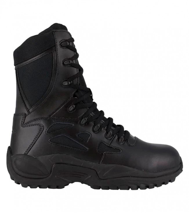 Мужские Reebok 8" Rapid Response RB Composite Toe Side-Zip Boots