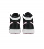 Кроссовки Air Jordan 1 Mid White Black Light Arctic Pink GS