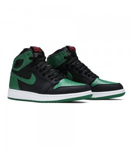 Кроссовки Air Jordan 1 Retro High Pine Green Black GS - ???? ?20
