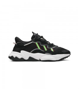 adidas Ozweego Core Black Solar Green