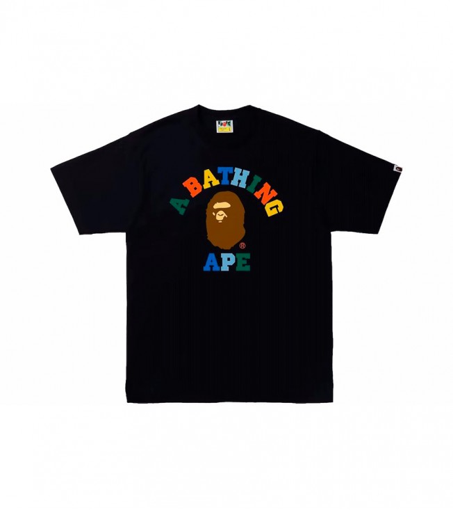 Футболка BAPE Colors College Tee (SS22) Black