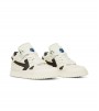 Off-white Sponge Mid Top White Black