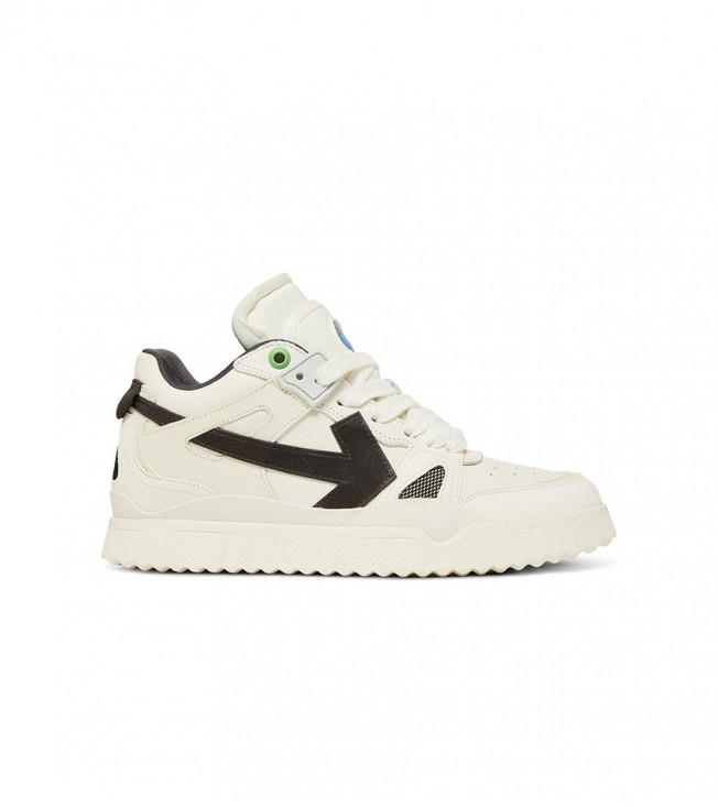 Off-white Sponge Mid Top White Black