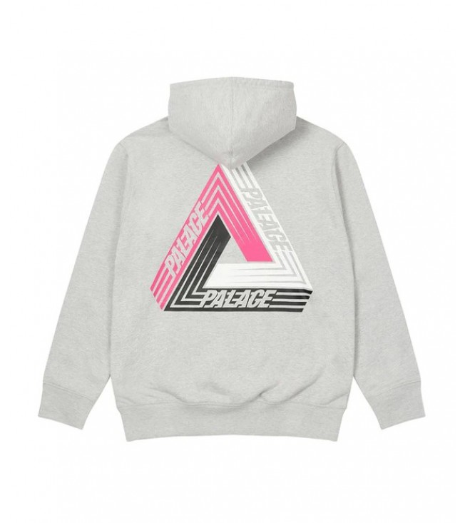 Худи Palace Tri-Dart Hood Grey Marl