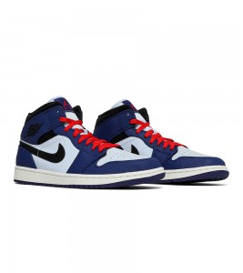 Кроссовки Air Jordan 1 Mid Deep Royal Blue - ???? ?20