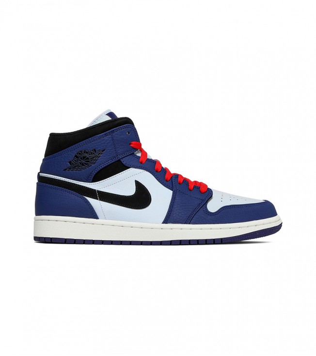 Кроссовки Air Jordan 1 Mid Deep Royal Blue
