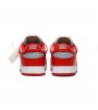 Off-White x Nike Dunk Low University Red