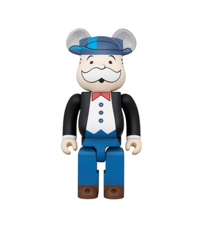 Bearbrick Monopoly Mr.Monopoly 400%