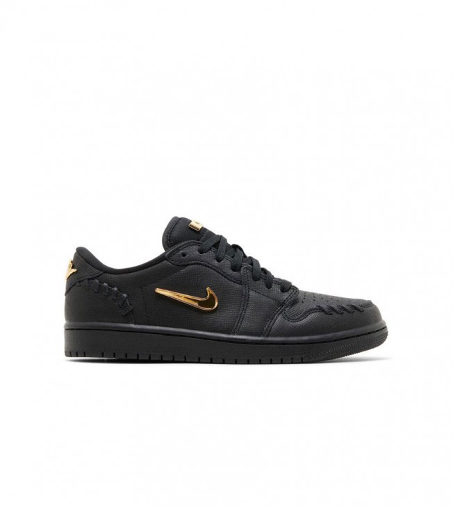 Jordan 1 Low Method of Make Black Metallic Gold WMNS