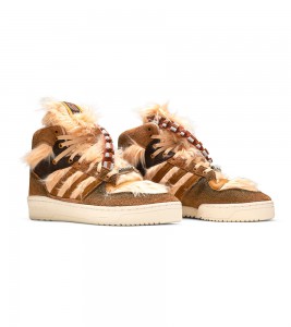 Кроссовки adidas Rivalry Hi Star x Star Wars 'Chewbacca' - Фото №2