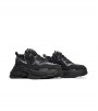 Balenciaga Triple S Allover Logo Black