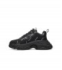 Balenciaga Triple S Allover Logo Black