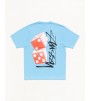 Футболка Stussy Tall Dice Tee Sky Blue