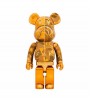Bearbrick x BAPE Camo Shark 1000% Gold