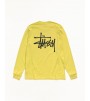 Лонгслив Stussy Basic Stüssy Ls Tee Pigment Dyed Palm