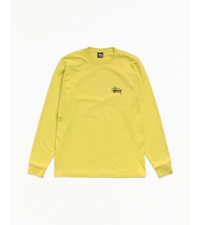 Лонгслив Stussy Basic Stüssy Ls Tee Pigment Dyed Palm
