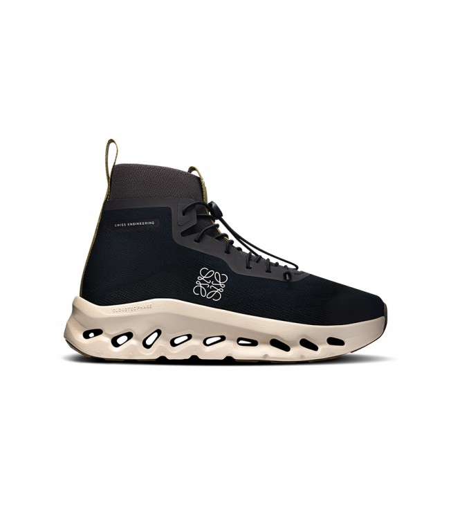 On Running Cloudtilt Hi Loewe Black Oatmeal Olive Wmns