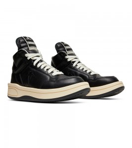 Кроссовки Converse TURBOWPN Hi Rick Owens DRKSHDW Black - Фото №2