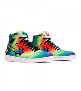 Кроссовки Air Jordan 1 Retro High J Balvin - Фото №2