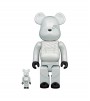 Bearbrick x Nike SB 2020 100% & 400% Set White
