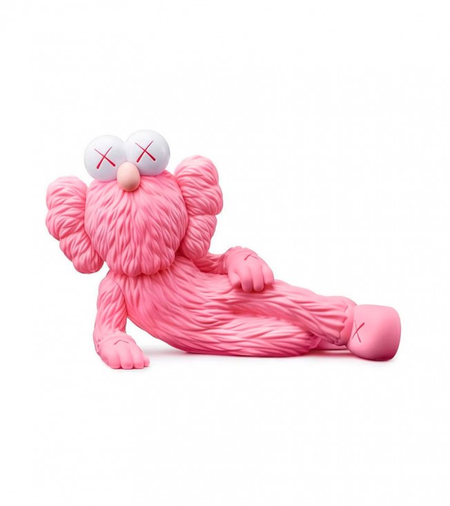KAWS TIME OFF Vinyl Figure Pink