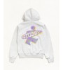 Худи Stussy Dot Surf Puff Print Zip Hoodie Ash Heather