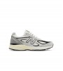 New Balance 990v4 MiUSA Teddy Santis Grey Black Cream