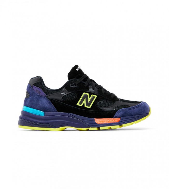 Кроссовки New Balance 992 Made In USA Black Purple