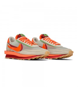 Nike LD Waffle sacai CLOT Net Orange Blaze - ???? ?20