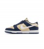 Nike Dunk Low Next Nature Midnight Navy Gold WMNS