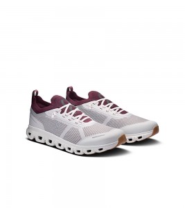 On Running Cloud Silver Maroon #20