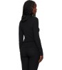 Худи Fear Of God Essentials Black Holiday Rib Long Sleeve Hoodie