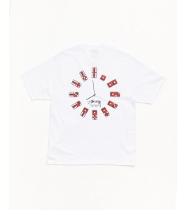 Футболка Stussy Dice Clock Tee White - Фото №2