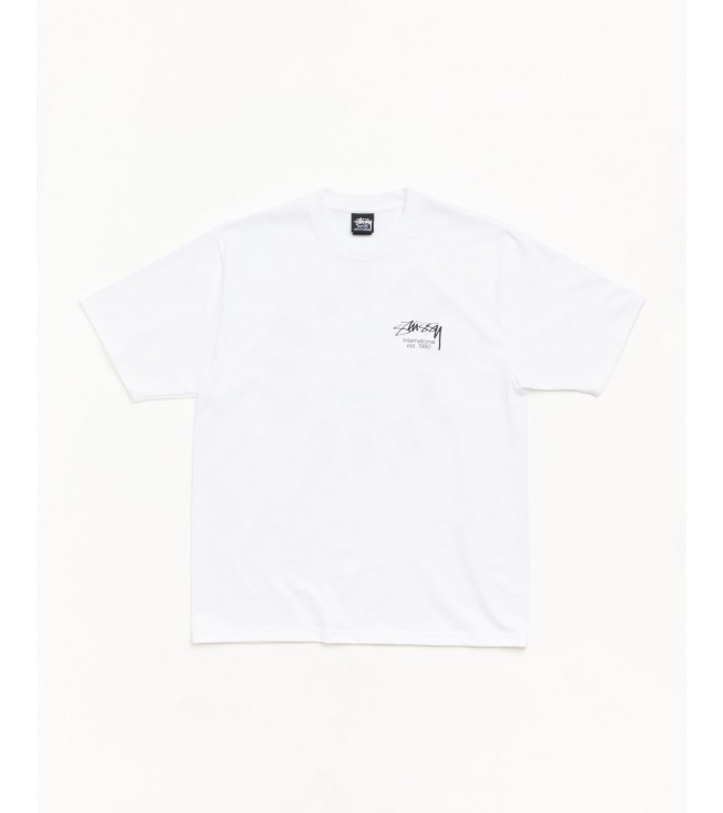 Футболка Stussy Dice Clock Tee White