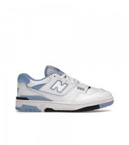 New Balance 550 UNC White University Blue