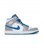 Jordan 1 Mid True Blue