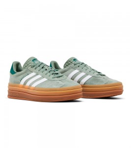 adidas Gazelle Bold Silver Green Gum WMNS - ???? ?20